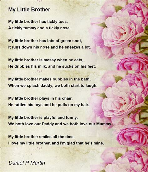 Special Poem For My Brother