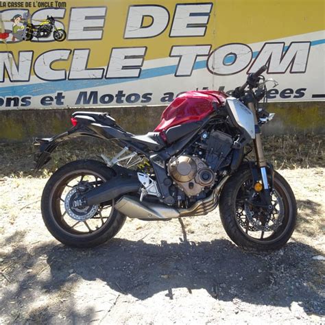 Cassetom Honda 650 CBR de 2019 Nos motos accidentées