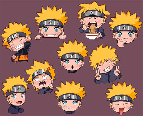 Twitch Naruto themed Emotes | Behance :: Behance