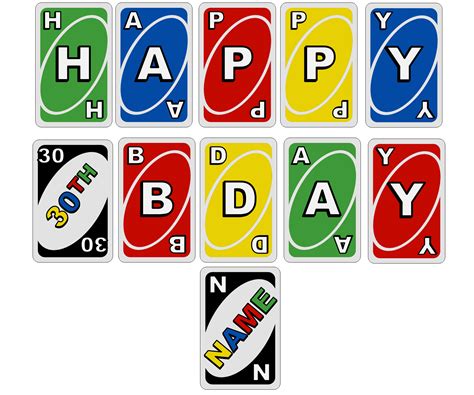 Uno Card Template Printable Calendars At A Glance