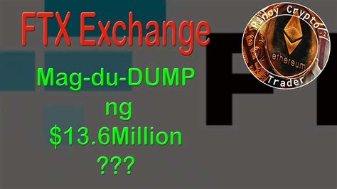 FTX Nag Transfer Ng 13 6M Kay Binance At Coinbase Mag Du Dump Kaya