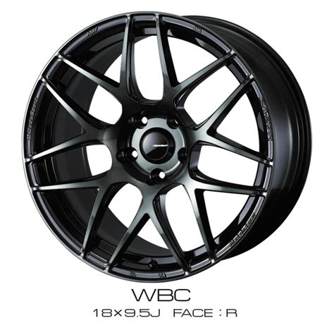 WedsSport SA 27R 188 5 35 5114 3 WBC Finish Wheel Set 74176