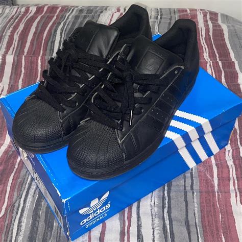 Adidas Originals Men's Black Trainers | Depop