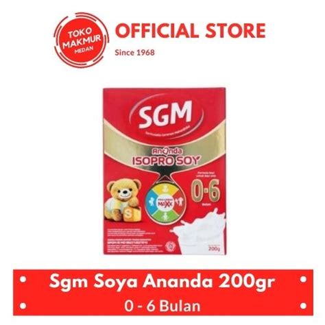 Jual SGM SOYA ISOPRO SOY 0 6 BULAN 200 GR Shopee Indonesia