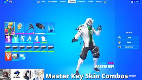 Master Key Skin Combos Fortnite Battle Royale Youtube