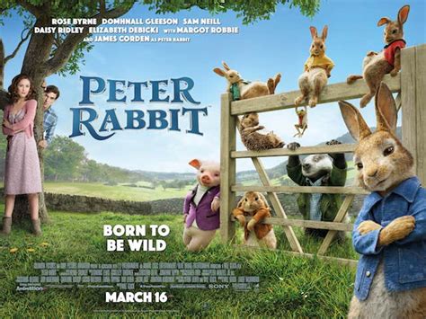 #FilmReview: Peter Rabbit starring James Corden & Domhnall Gleeson # ...