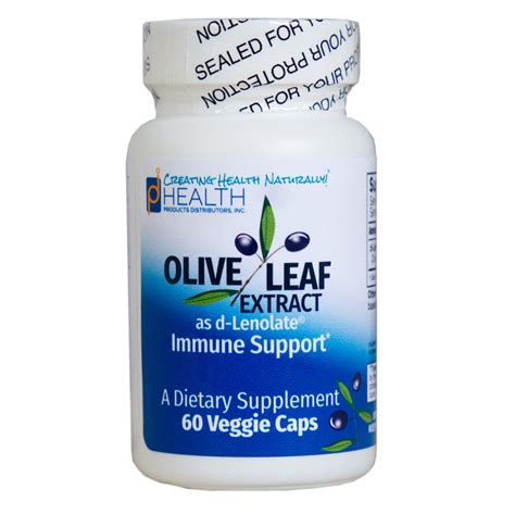 Olive Leaf Extract 500 Mg 60 Vcaps Health Products Distributors