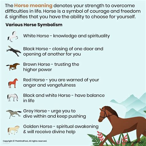 Horse Symbolism And Meaning The Horse Spirit Animal Horse Spirit