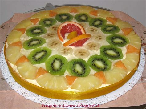 Torta Compleanno Alla Frutta Ricetta Petitchef