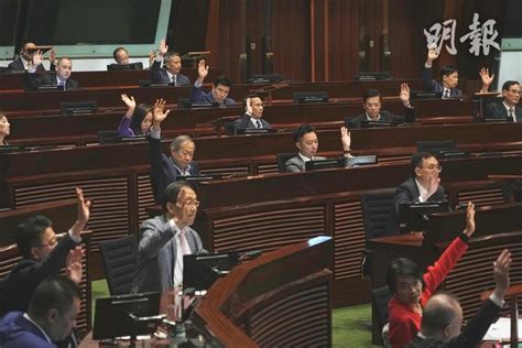 立法會復會 表決法案時至少79名議員在席 梁君彥信議員會盡責 1723 20231018 港聞 即時新聞 明報新聞網