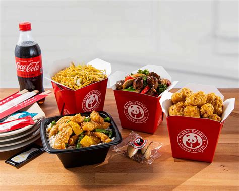 Browse The Drive Thru Menu At Panda Express