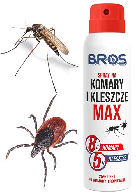 Spray Na Komary I Kleszcze Deet Max Bros Preparat Mocny Do H Ml