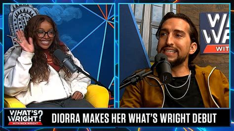 Nicks Daughter Diorra Makes Her Whats Wright Debut Whats Wright