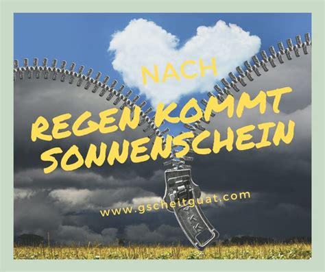 Nach Jedem Gewitter Regenschauer Und Schneesturm Kommt Wieder