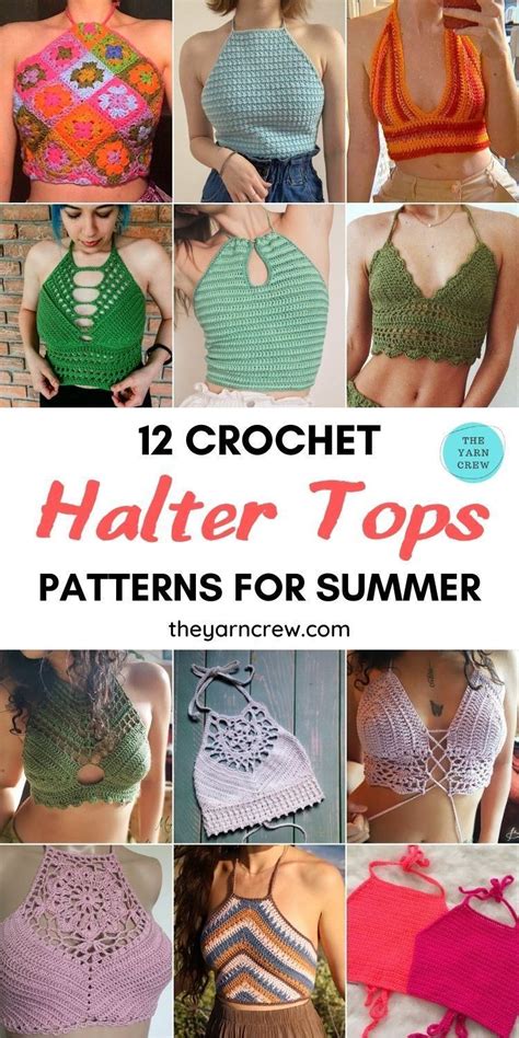 Crochet Halter Top Pattern Artofit