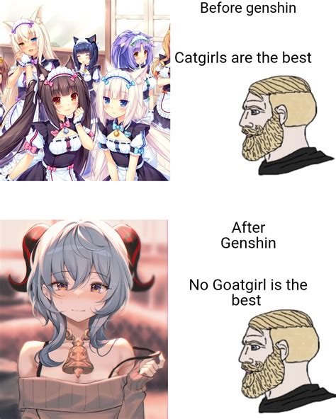 Ganyu Yes new type Best waifu : r/Genshin_Memepact