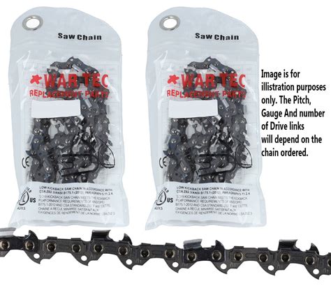 War Tec Chainsaw Chain Fits Scheppach Chainsaws Choose Your Model Pack Size Ebay