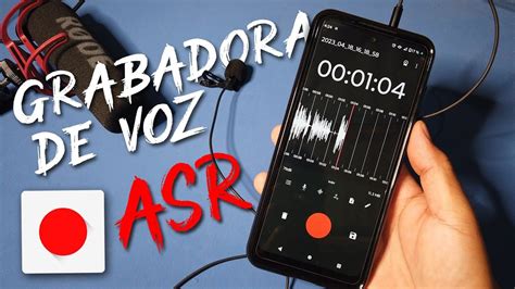 Si Usas Android Tienes Que Probar Esta App De Grabadora De Voz Asr