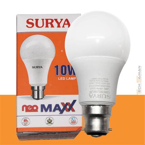 Chrome 10W Surya LED Bulb Cool Daylight At Rs 100 Piece In Hyderabad