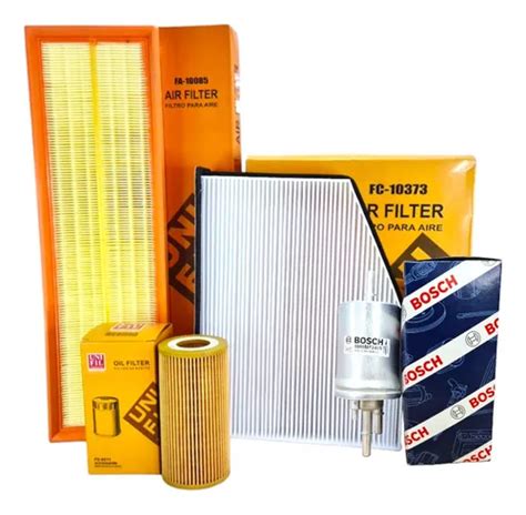 Kit Filtros Bora 2 5 Jetta Mk6 Aire Aceite Gasolina A C Ca Meses