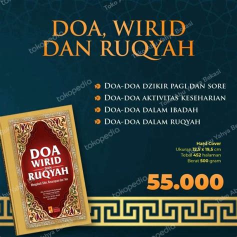 Promo Buku Doa Wirid Dan Ruqyah Diskon 23 Di Seller Zawaru Store