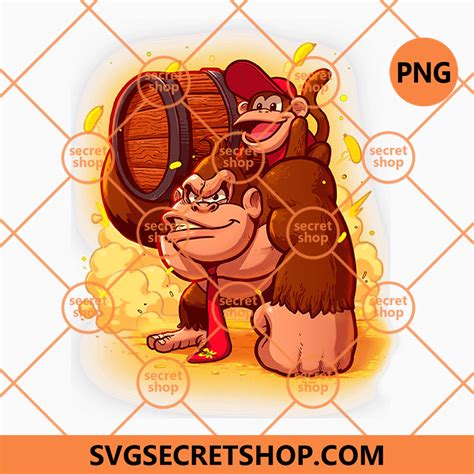 Donkey Banana Barrel Png Donkey Kong Jr Png Donkey Kong Country Super