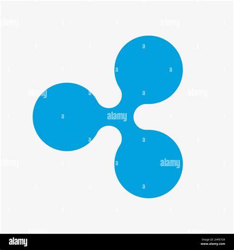 Vector logo of Ripple. XRP icon. Cryptocurrency Stock Vector Image ...