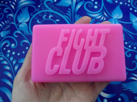 Fight Club Pink Soap Bar Sls Free Glycerin Man Moisturizing Movie Lover