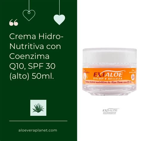 Crema Hidronutritiva Con Factor De Protecci N Ml La Botiga Del Aloe