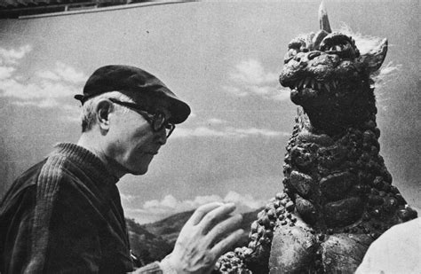 Ishiro Honda explains Gabara's motivation to him. GODZILLA'S REVENGE ...