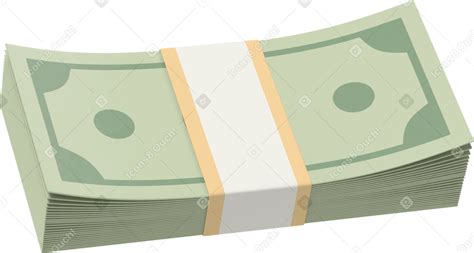 3d Wad Of Money Png Svg