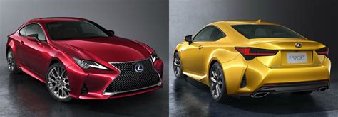 Lexus Updates Rc Luxury Sports Coupe With Sportier Exterior And Improved Interior