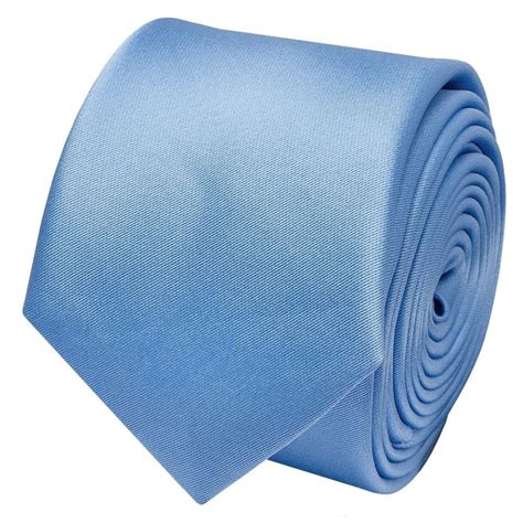 Mens Steel Blue Satin Skinny Tie And Pocket Square Set Free Delivery