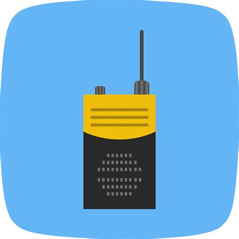 Walkie Talkie Vector Icon Vector Art At Vecteezy