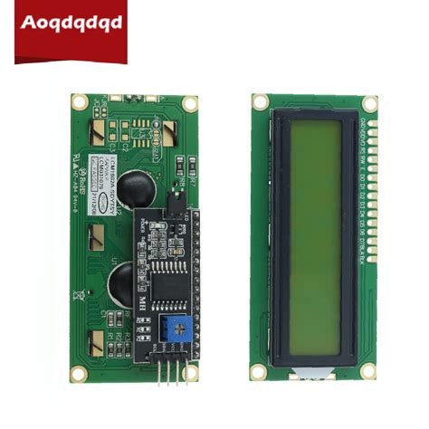 Lcd Lcd Module Blue Yellow Green Screen X Character Lcd