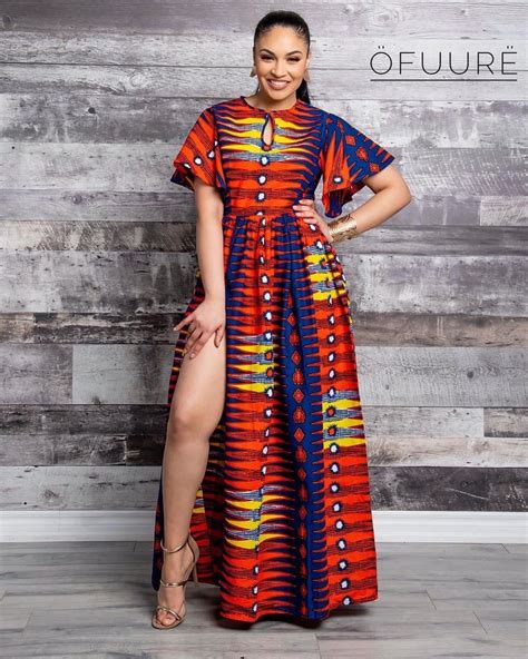 Galerie Robes En Pagne Wax African Print Dress Pagnific