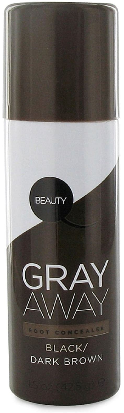 Gray Away Root Concealer Black To Deep Medium Brown Oz Walmart