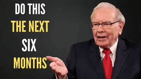 Any Poor Person Who Does This Becomes Rich In 6 Months Warren Buffett