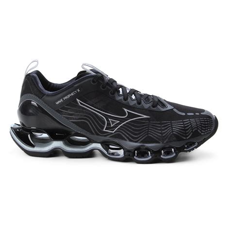 Tênis Mizuno Wave Prophecy X Feminino Preto Clube Netshoes