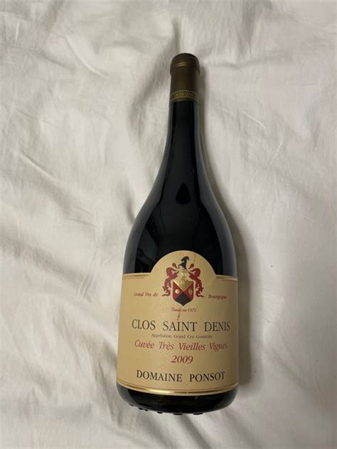 Domaine Ponsot Cuvee Tres Vieilles Vignes Bourgogne Catawiki