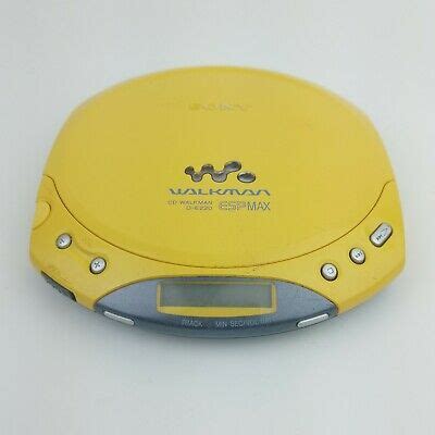 The Sony Walkman I Used My Yellow One For Many Years R Nostalgia