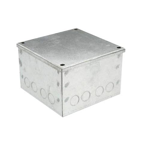 Tamlex 150mm X 150mm X 100mm Galvanised Adaptable Box With Knockouts