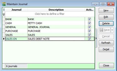 Maintain Journal Estream Software