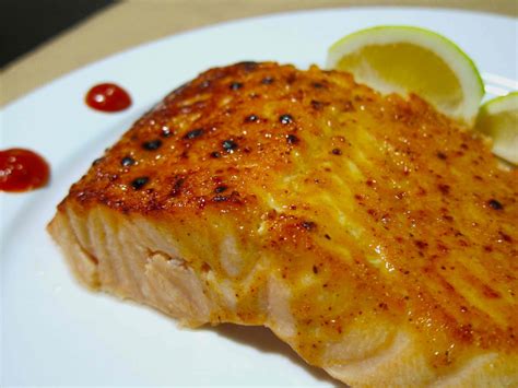 Lau S Kitchen Maple And Mustard Glazed Salmon