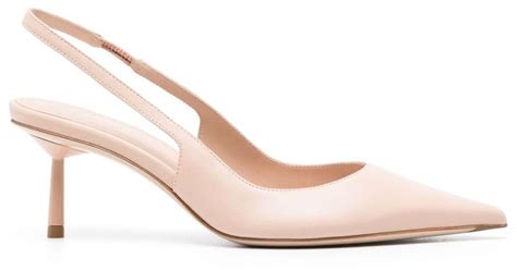 Le Silla Mm Bella Slingback Pumps In Pink Lyst Uk