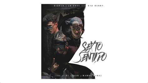 Sexto Sentido Bad Bunny Feat Gigolo La Exce Oficial Audio Youtube