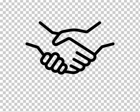 Computer Icons Handshake Symbol PNG Clipart Angle Area Black Black