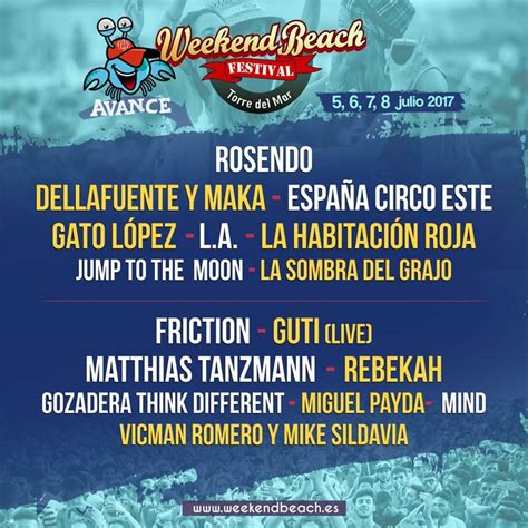 Weekend Beach Festival Nuevos Nombres En El Cartel Metalbizarre