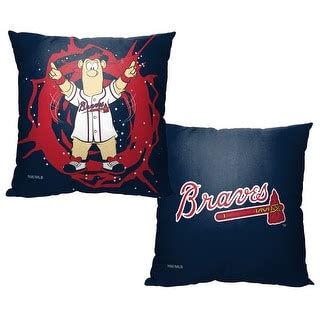 MLB Mascots Atlanta Braves Printed Throw Pillow - On Sale - Bed Bath ...