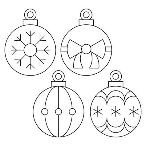 Christmas Ornament Template Ornament Template Printable Christmas